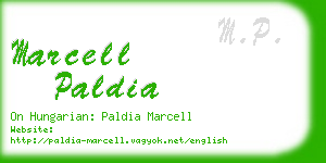 marcell paldia business card